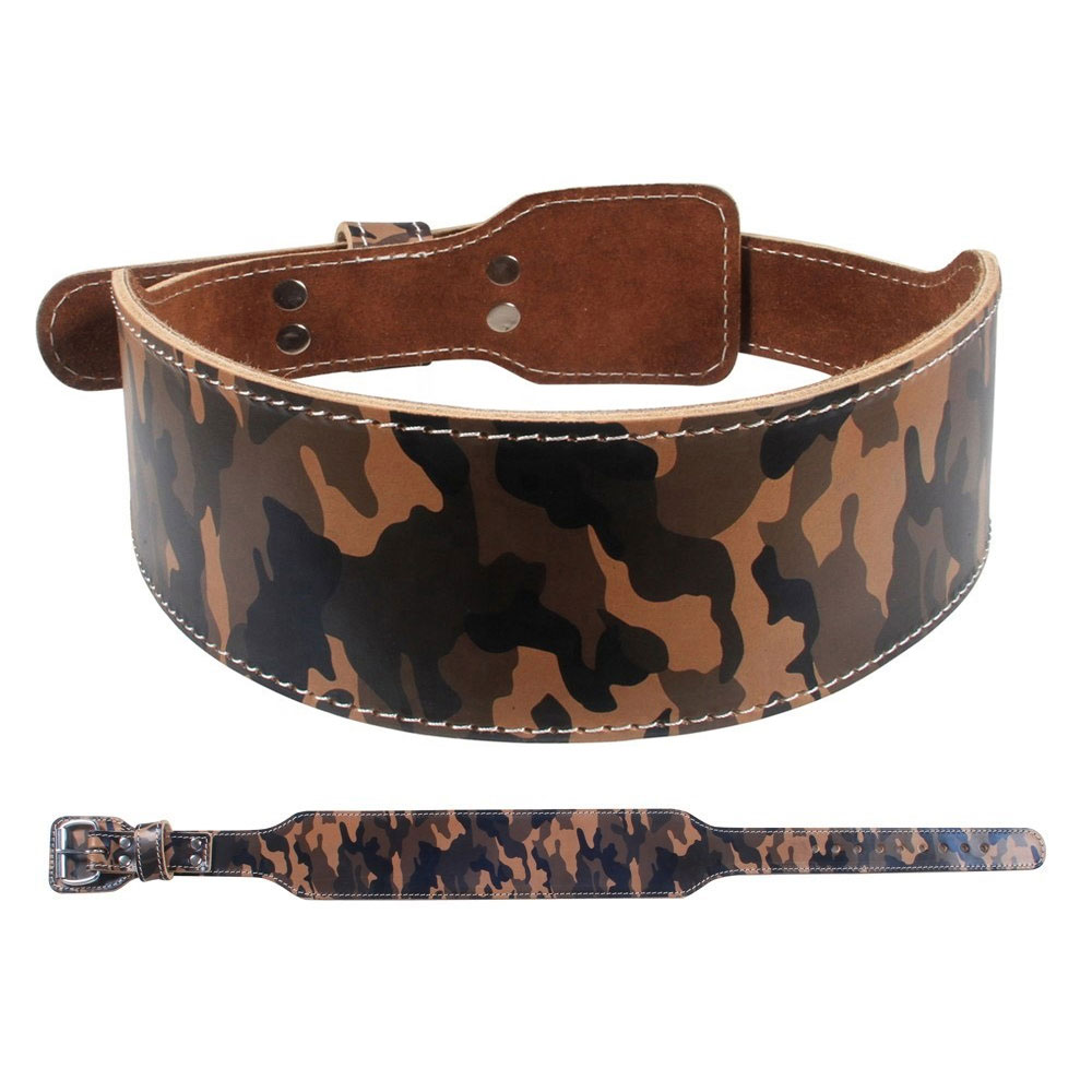 Heavy-Duty Leather Power Belt for Weightlifting