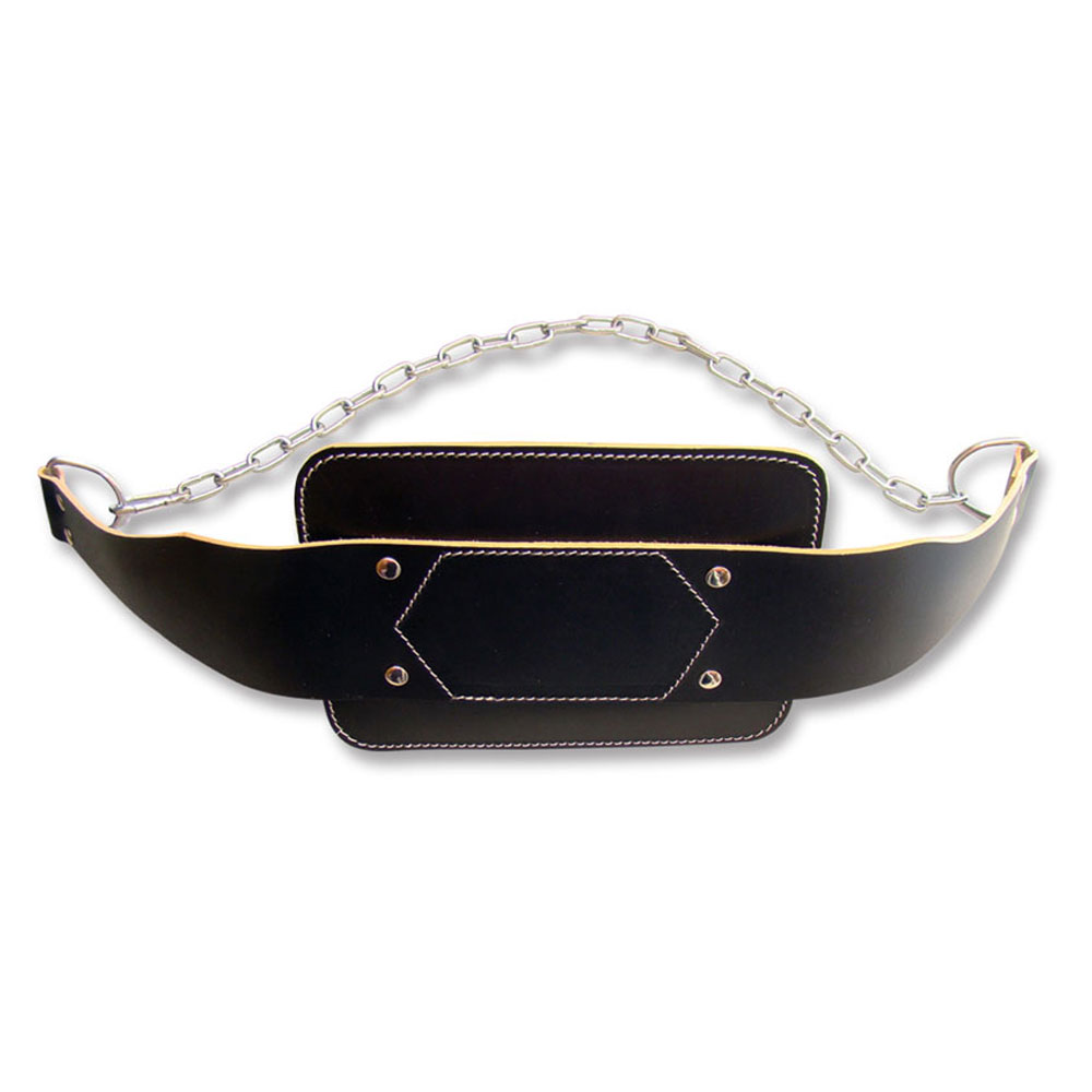 Leather Dipping Belt for Weighted Workouts