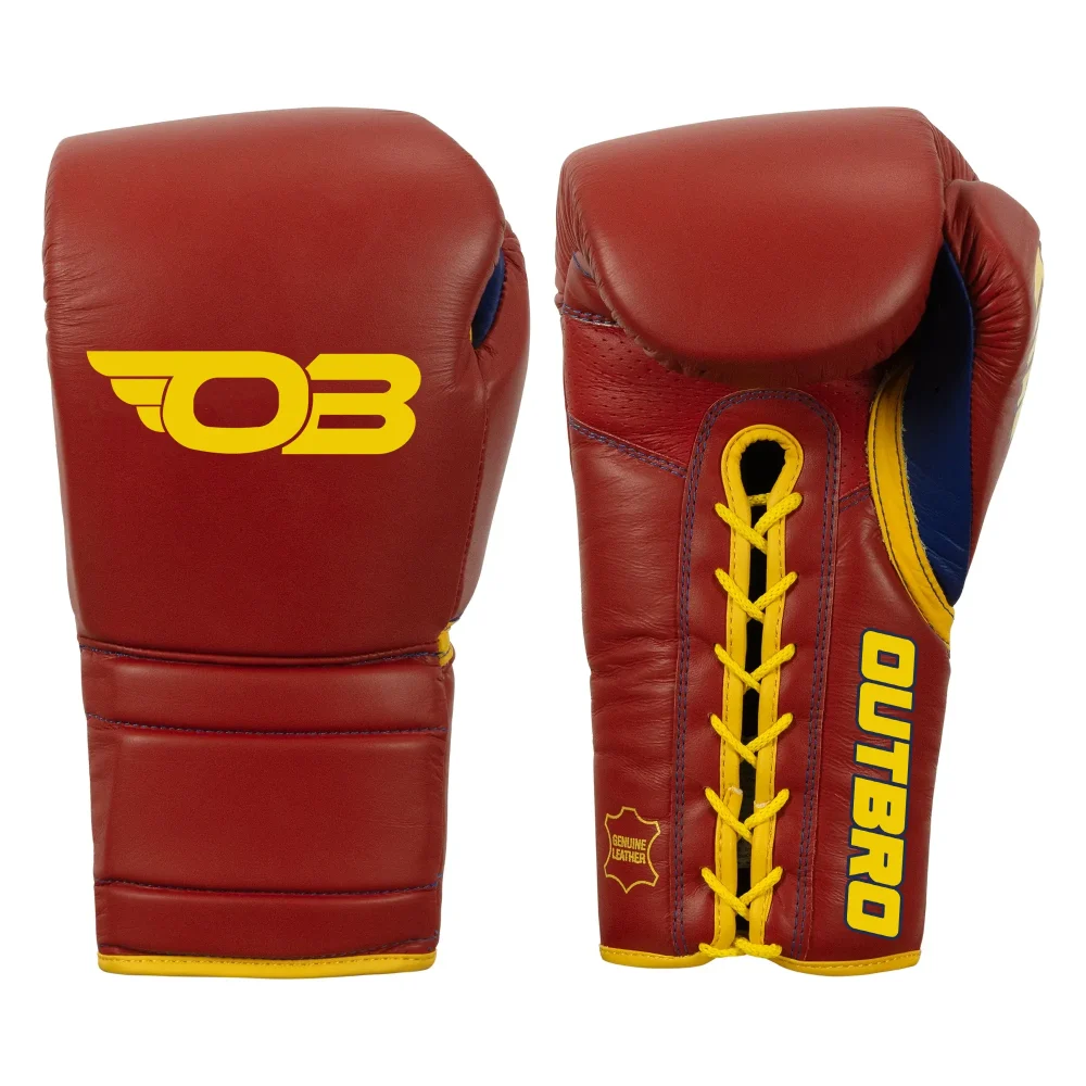 Boxing Gym Lace-Up Training Boxing Gloves